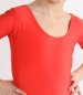 Preview: %Sale% Mädchen Kurzarm Ballettbody Trikot Ballettanzug Balletttrikot Neonpink 98/104