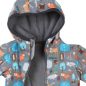 Preview: Softshell Jacke Grau mit Waldtieren