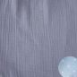Preview: Musselin Jersey Übergangs-Jacke Punkte Grau