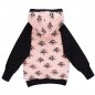 Preview: %SALE% Hoddie Katzen Schwarz Rosa 140/146