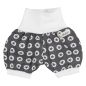 Preview: Kurze Baumwoll Hose Kreise Grau