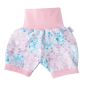 Preview: Kurze Pumphose Rosa Blau Blumen