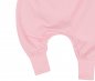 Preview: Baby Mädchen Strampler Einteiler Strampelanzug Schleife Uni Rosa