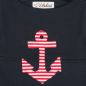Preview: Baby Strampler Einteiler Strampelanzug Maritim Anker Unisex
