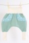 Preview: %Sale% Pumphose Jersey Sweat Mint Blumen 62/68