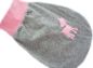 Preview: Strampelsack Grau Rosa Reh Gefüttert 0-3 M
