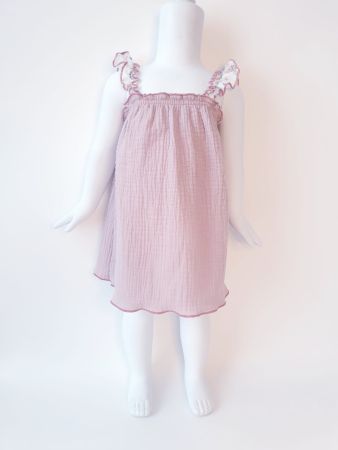 Musselin Träger Kleid