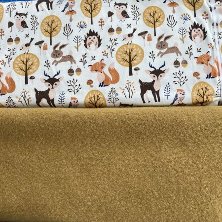 Walkloden Kapuzen Overall mit Taschen