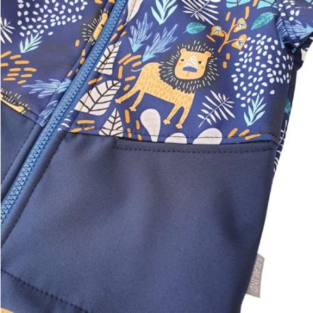 Softshell Jacke Löwen Blau
