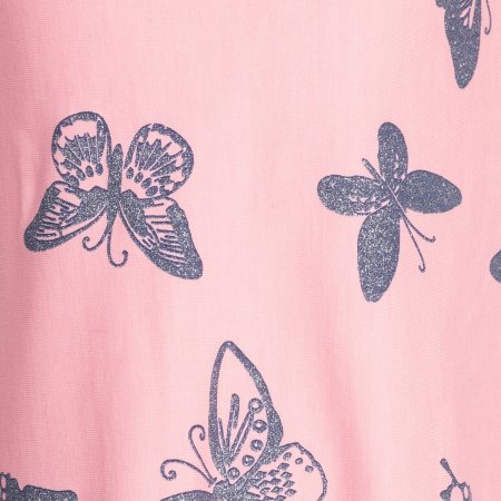 Carmen Kleid mit Glitzer Schmetterlingen