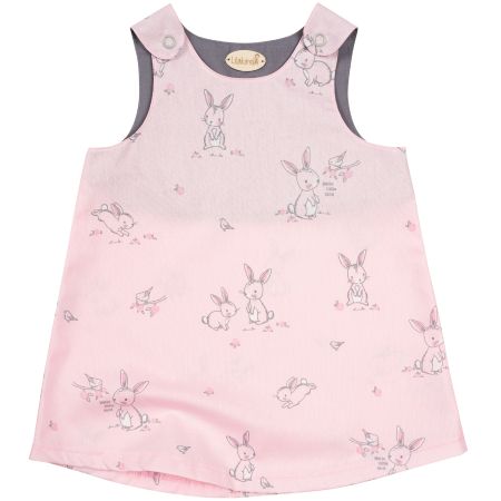 %Sale% Träger Kleidchen Rosa Bunny 68/74