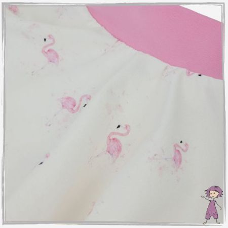 Teller-Rock Rosa Beige Flamingos