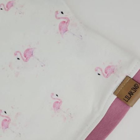 Oversize Shirt Kurzarm Flamingos