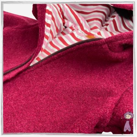 Walk-Overall Beere Gestreift