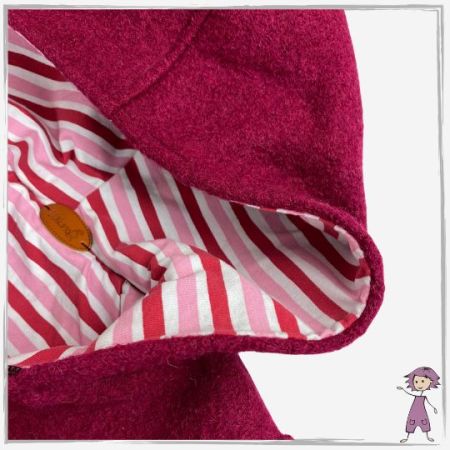 Walk-Overall Beere Gestreift