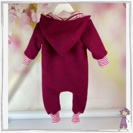 Walk-Overall Beere Gestreift