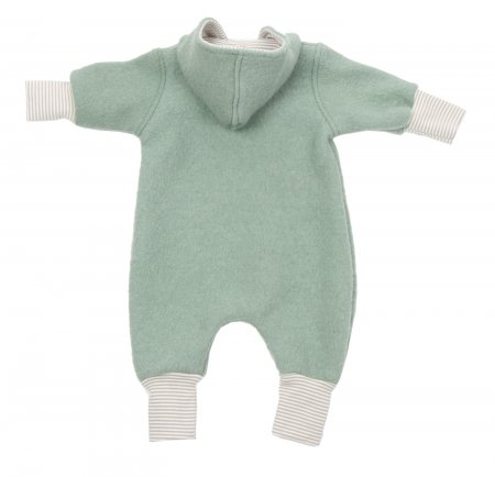 Walkloden Kapuzen Overall Mint Grün