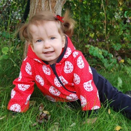 Overall Softshell Anker Rot Marine Gr. 56/62