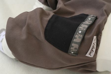 Breite Pumphose mit Taschen