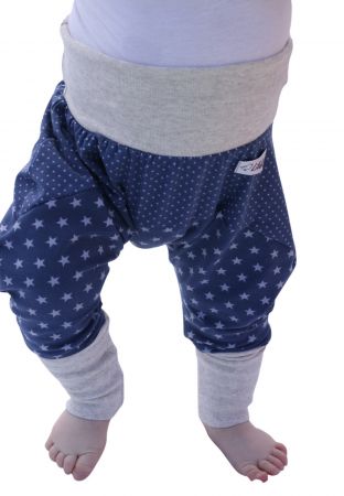 Pumphose Blau Sterne Jersey