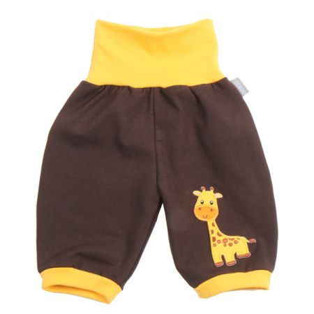 3/4 Pumphose Braun mit Applikation Giraffe
