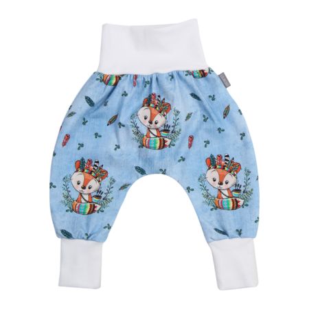 Pumphose niedlicher Fuchs Blau