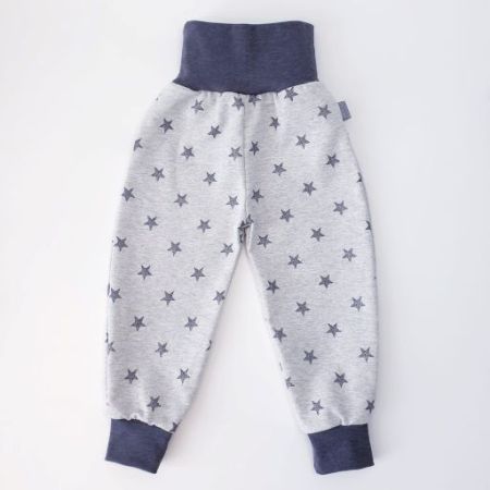 Jogging Pumphose Meliert Glitzersterne Grau