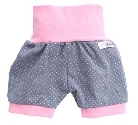 Kurze Pumphose Shorts Buxe Sommerhose Punkte