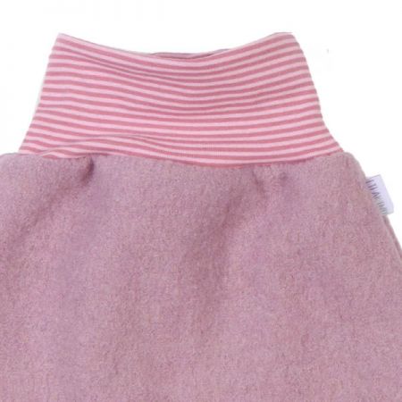 Walkloden Strampelsack Dusty Pink