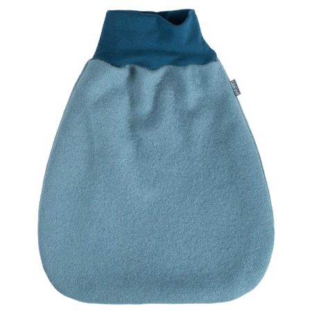 Walkloden Strampelsack Blau