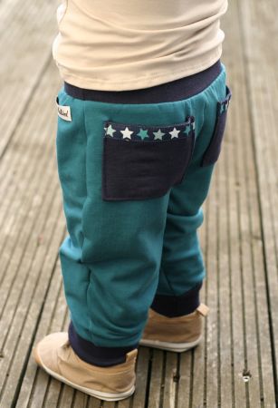 %Sale% Jersey Pumphose Hose Babyhose Kinderhose Sterne Gr. 74/80