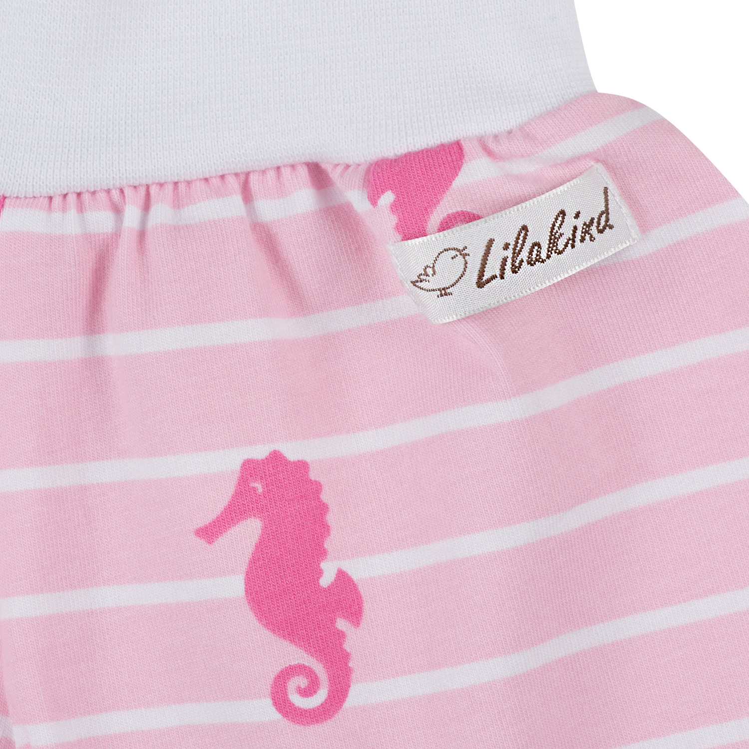 Lilakind Kurze Mädchen Pumphose Shorts Buxe Sommerhose Seepferdchen Made in Germany
