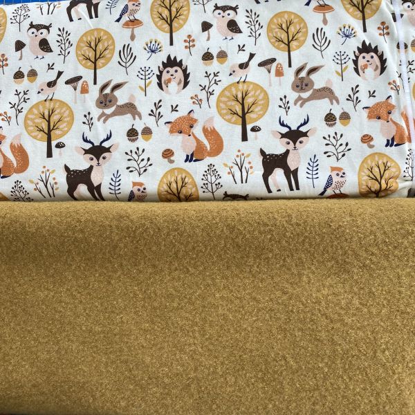 Walkloden Kapuzen Overall mit Taschen