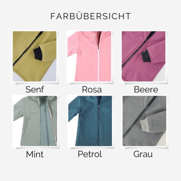 Softshell Jacke Meliert Uni