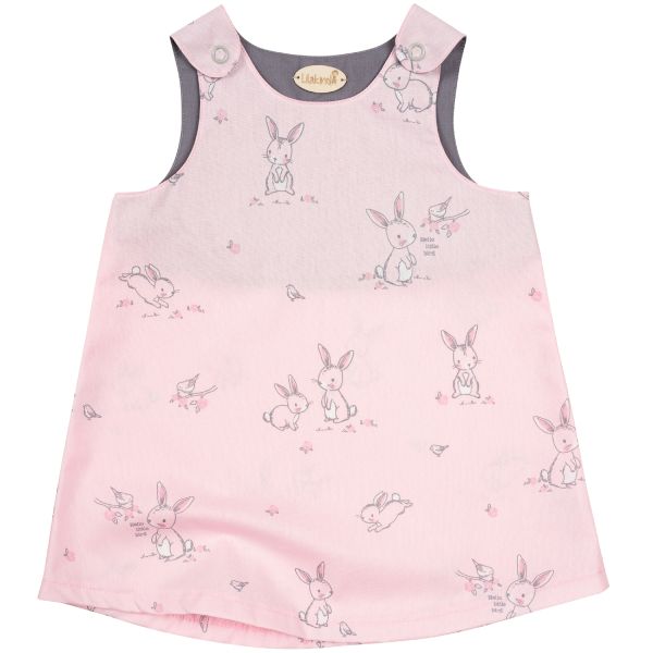 %Sale% Träger Kleidchen Rosa Bunny 68/74
