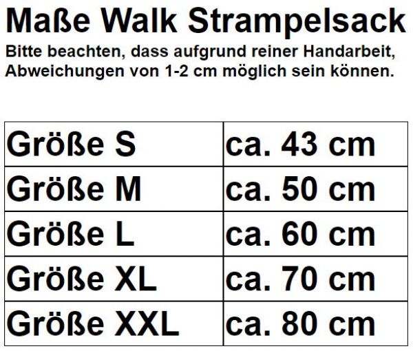 Walkloden Strampelsack Dusty Pink