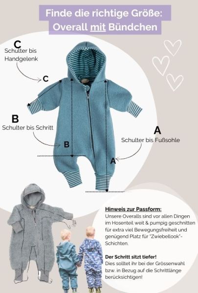 Overall Softshell Waldtiere Hellblau