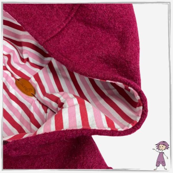 Walk-Overall Beere Gestreift