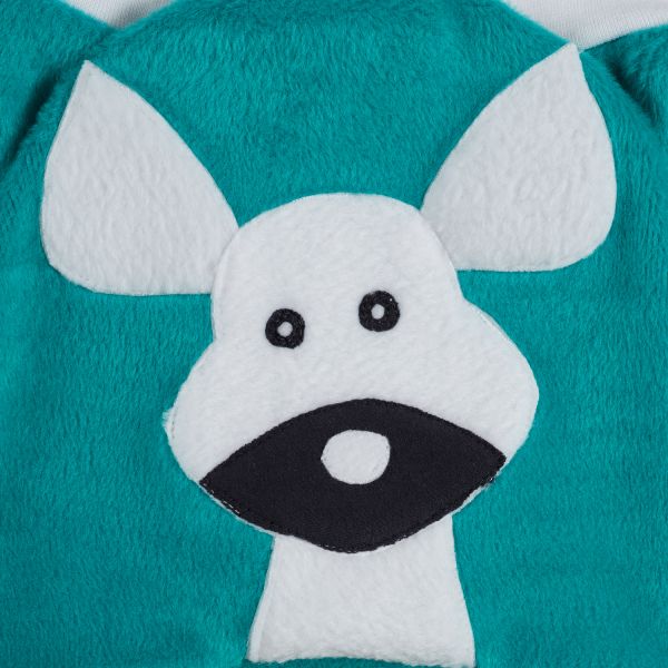 Pumphose Fleece Petrol 74/80