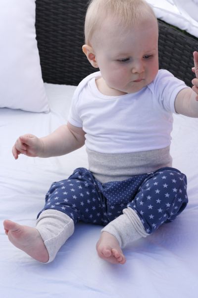 Pumphose Blau Sterne Jersey