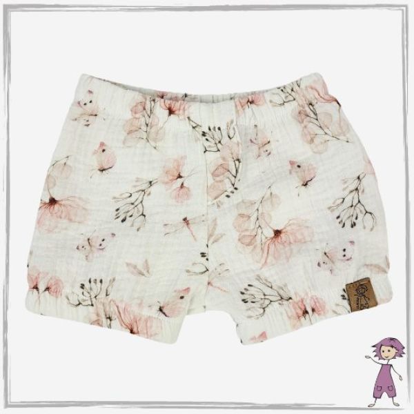 Musselin Pumphose Blumen & Gräser