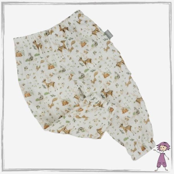 Musselin Hose Waldtiere
