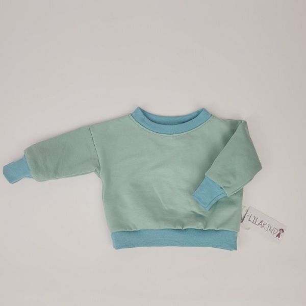 Sweater Oversized Uni Mint Gr.68/74