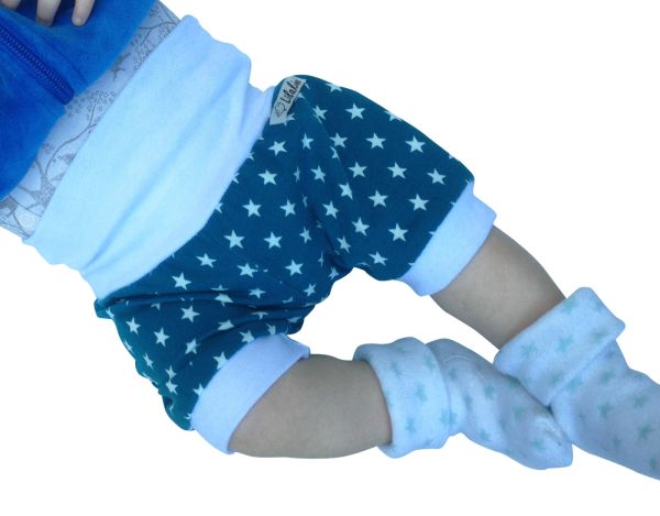 %Sale% Kurze Pumphose Shorts Buxe Sommerhose Sterne Gr. 62/68