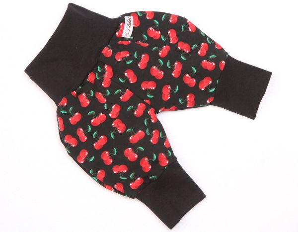 %Sale% Pumphose Hose Babyhose Jersey Rockabilly Kirschen Gr. 50/56